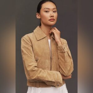 Blank NYC Tan Leather Jacket